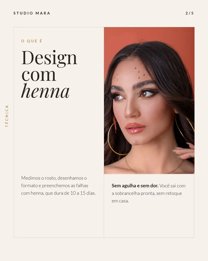 Slide 2 de 7 do modelo Serviço em destaque
