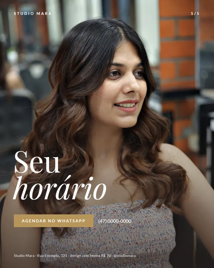 Slide 5 de 7 do modelo Serviço em destaque
