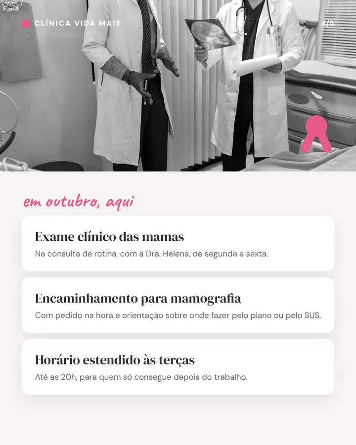 Slide 4 de 5 do modelo Campanha do mês