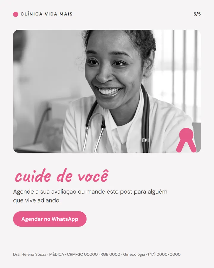 Slide 5 de 5 do modelo Campanha do mês
