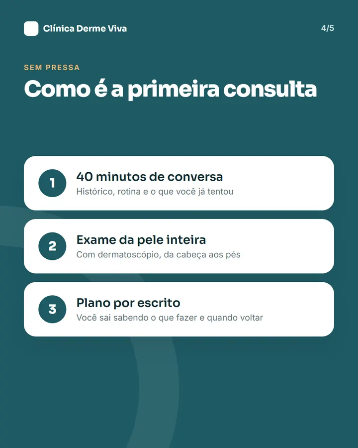 Slide 4 de 5 do modelo Conheça o profissional